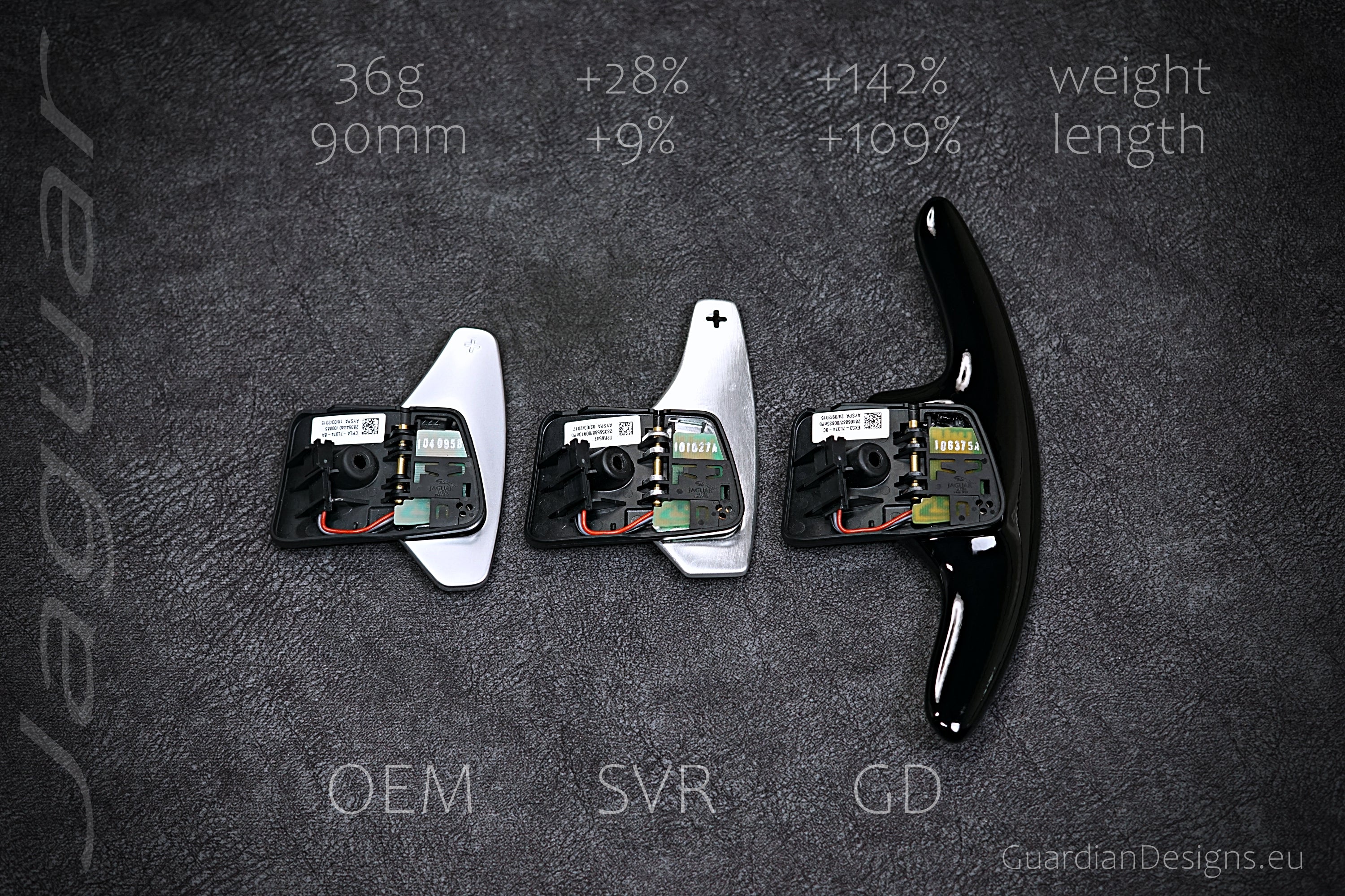 Extended Shift Paddles for Jaguar and Land Rover - Image 3